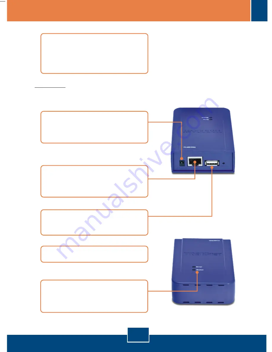 TRENDnet TEW-MP1U (French) Manual D'Installation Rapide Download Page 4