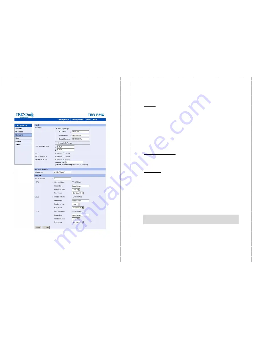 TRENDnet TEW P21G User Manual Download Page 21