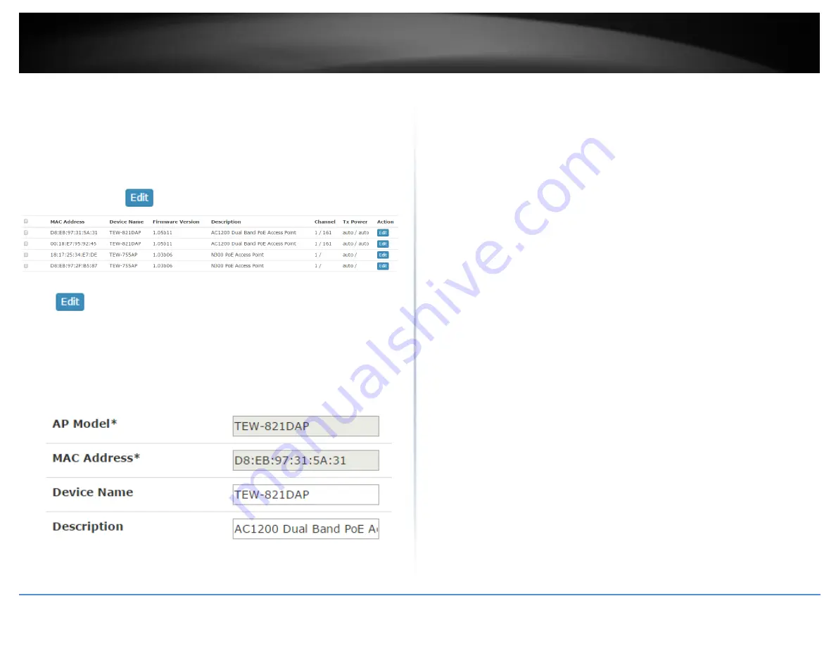 TRENDnet TEW-WLC100P User Manual Download Page 25