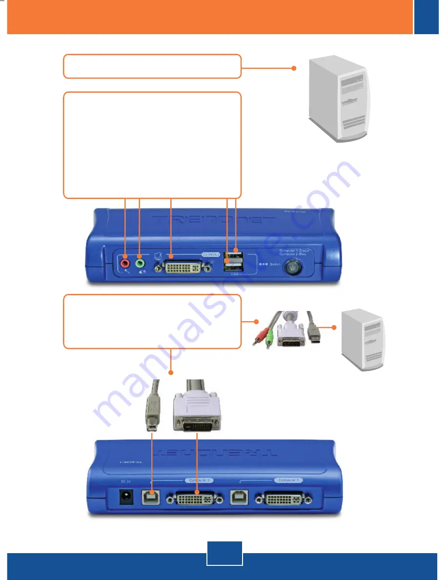 TRENDnet TK-204UK - DVI USB KVM Switch Скачать руководство пользователя страница 4