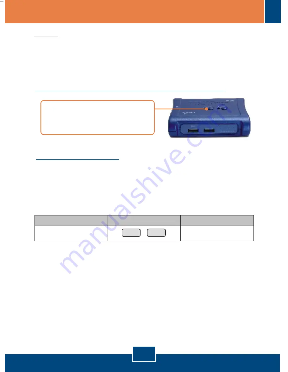 TRENDnet TK-207K - KVM Switch - USB (German) Anleitung Zur Schnellinstallation Download Page 6