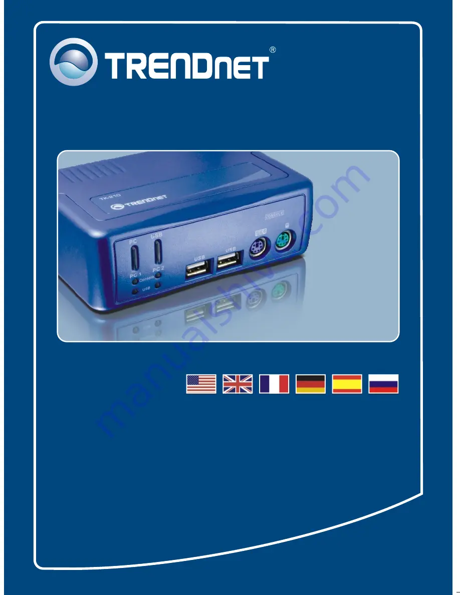 TRENDnet TK-210 Скачать руководство пользователя страница 1