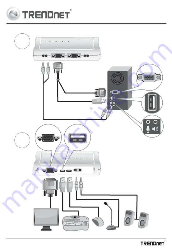 TRENDnet TK-409K Quick Installation Manual Download Page 1