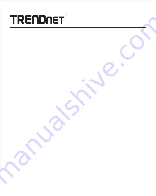 TRENDnet TPE-3016L Quick Installation Manual Download Page 8