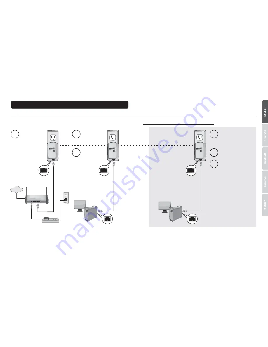 TRENDnet TPL-408E Quick Installation Manual Download Page 3