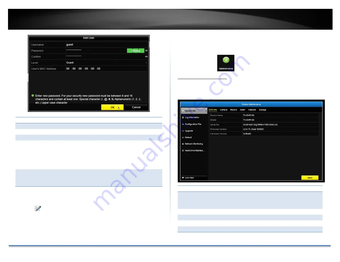 TRENDnet TV-DVR104K User Manual Download Page 35