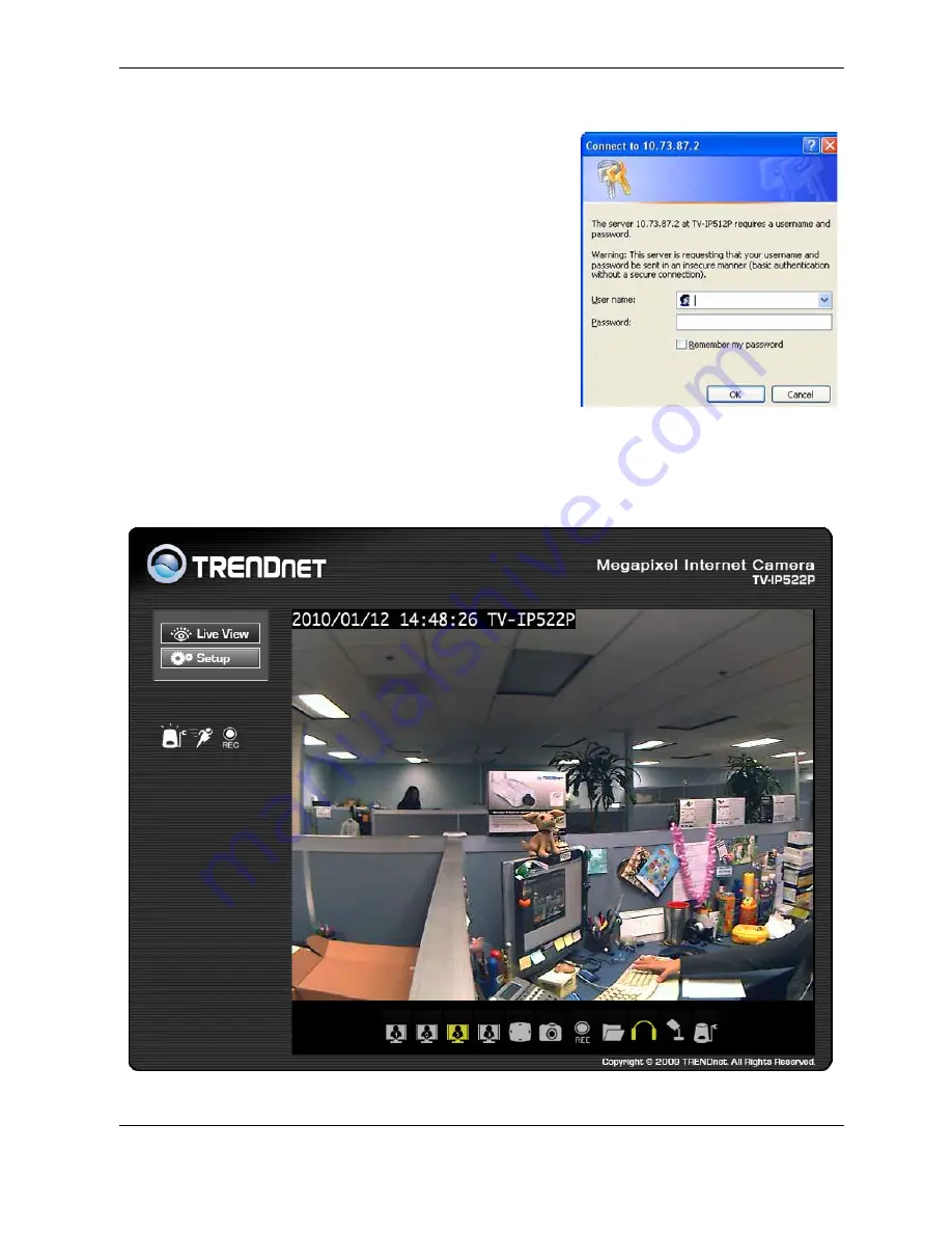 TRENDnet TV-IP522P Скачать руководство пользователя страница 27