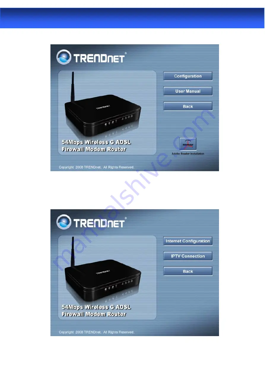 TRENDnet WLAN ADSL2 plus Router User Manual Download Page 15