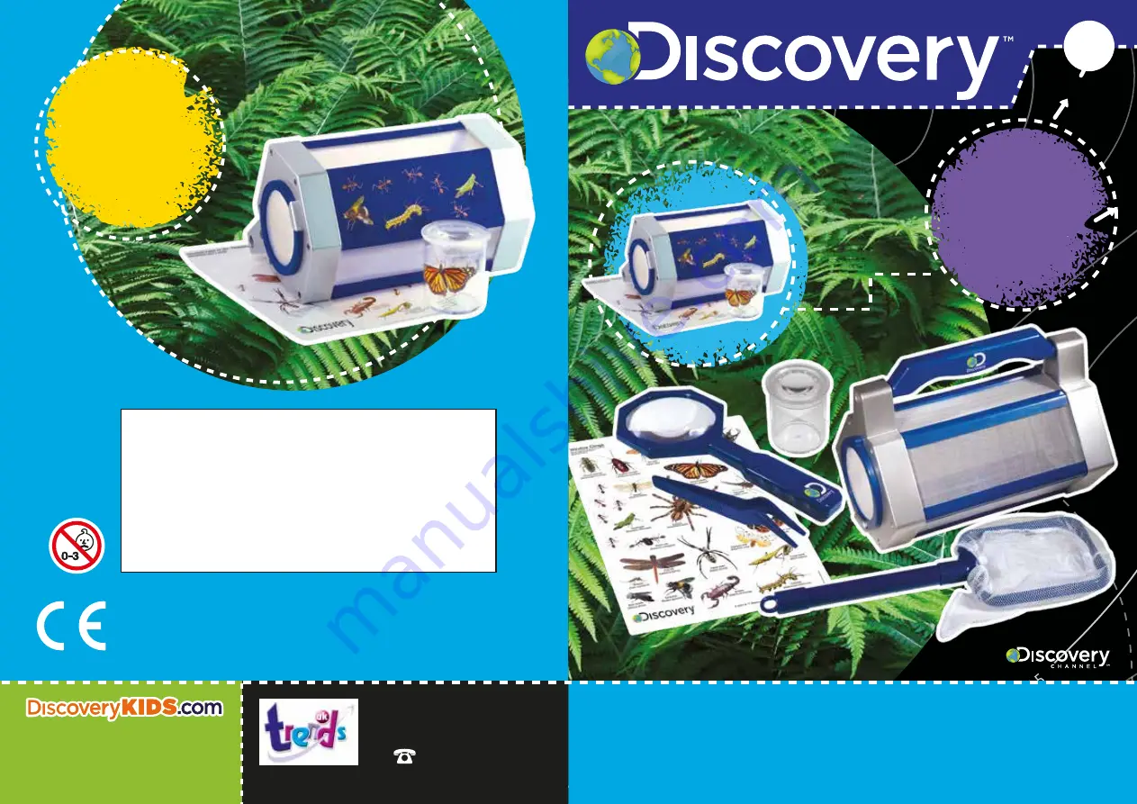 Trends UK Discovery Bug Barn Instruction Manual Download Page 1