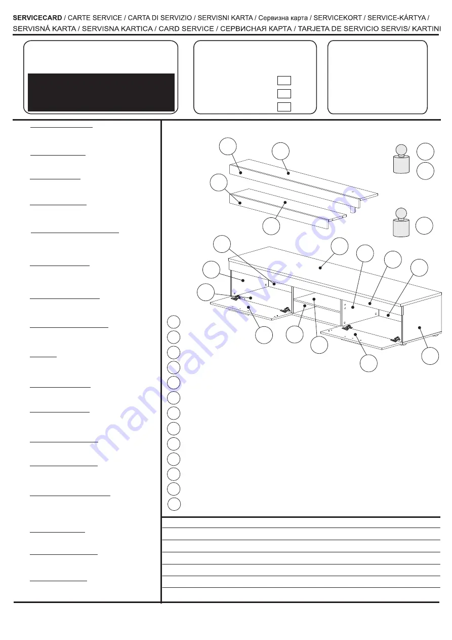 Trendteam BOOM 1111-037-41 Installation Instructions Manual Download Page 22