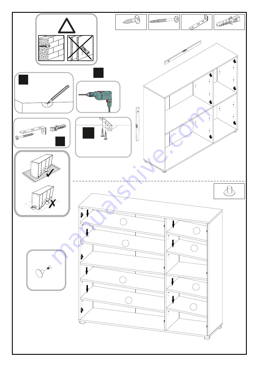 Trendteam LINE 1898-866-01 Installation Instructions Manual Download Page 16