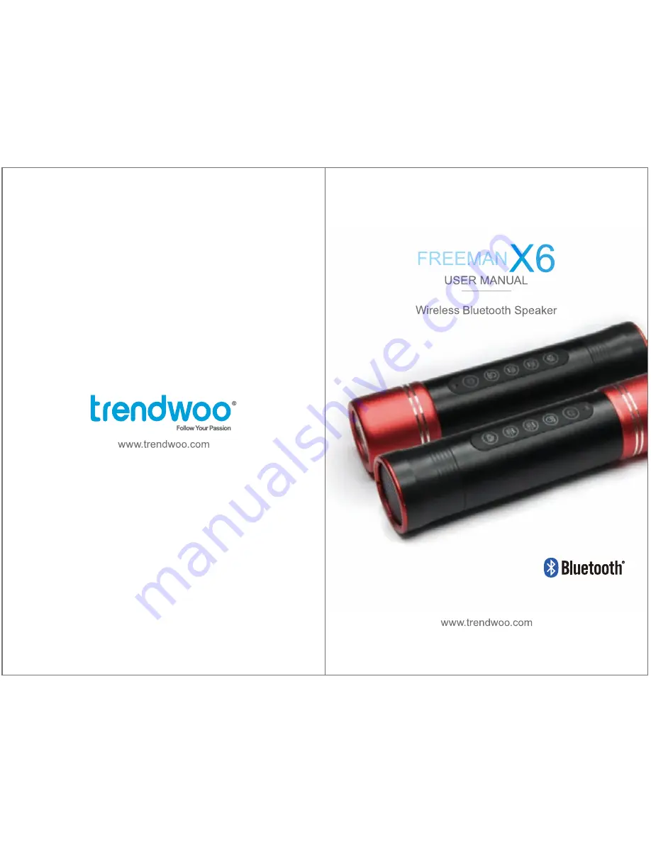 TRENDWOO Freeman X6 User Manual Download Page 1