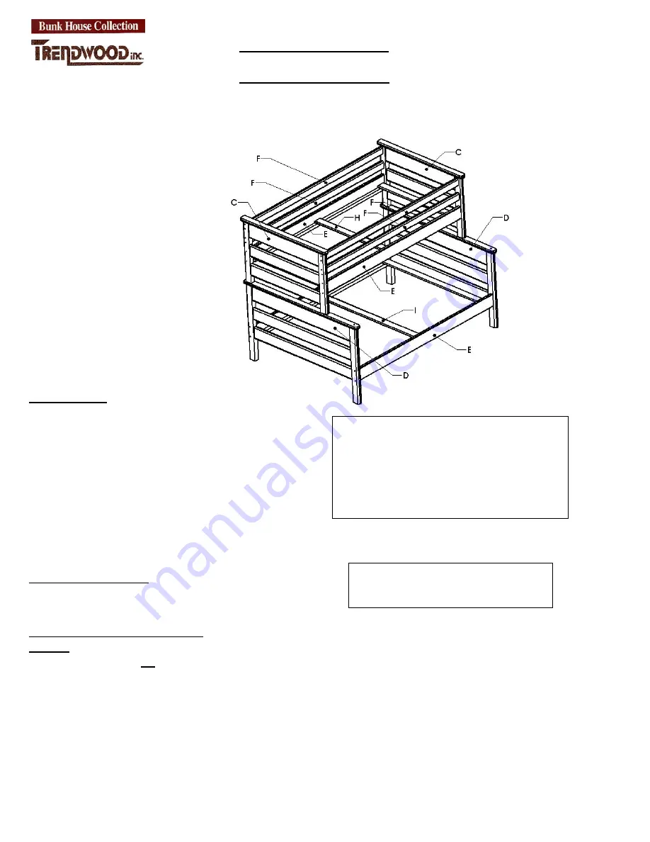 TRENDWOO LAGUNA 4522 Assembly Instructions Download Page 1