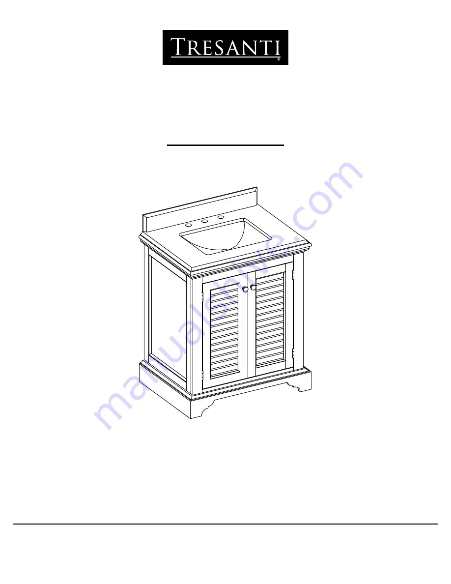 Tresanti 30BV0725-O127 Use And Care Manual Download Page 1