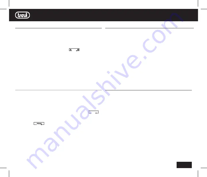 Trevi DR 432 SD Instructions Manual Download Page 11