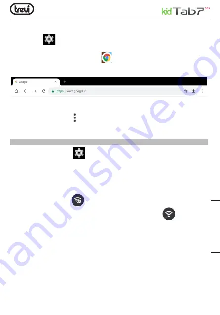 Trevi KID TAB 7 S03 User Manual Download Page 33