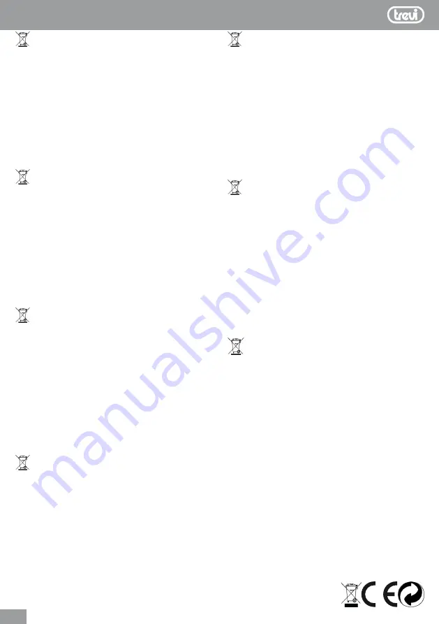 Trevi ME 3103 Instruction Manual Download Page 8