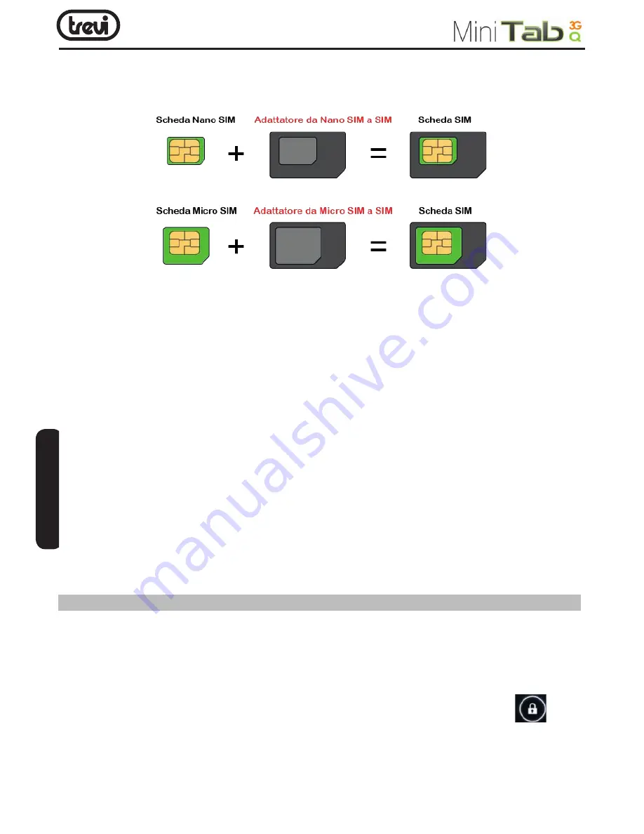 Trevi MiniTab 3G Q Скачать руководство пользователя страница 42