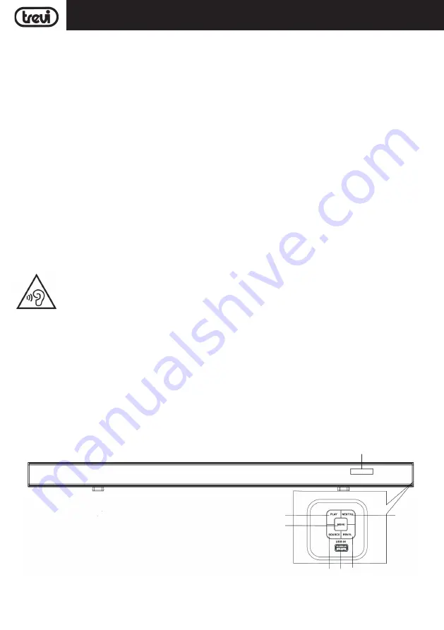 Trevi SB 8370 SW User Manual Download Page 10