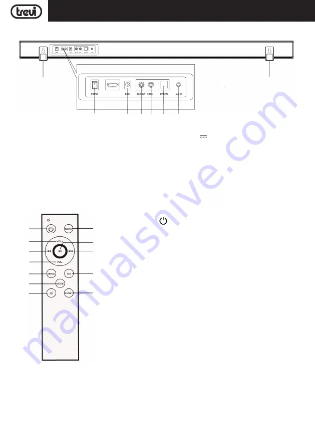 Trevi SB 8370 SW Скачать руководство пользователя страница 11