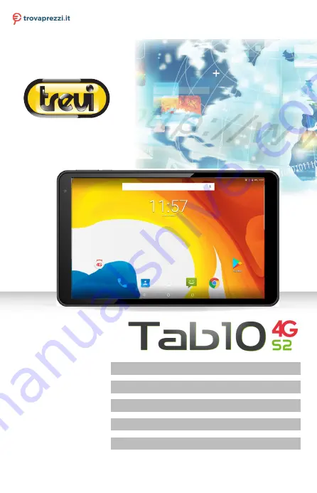 Trevi Tab 10 4G S2 Скачать руководство пользователя страница 1