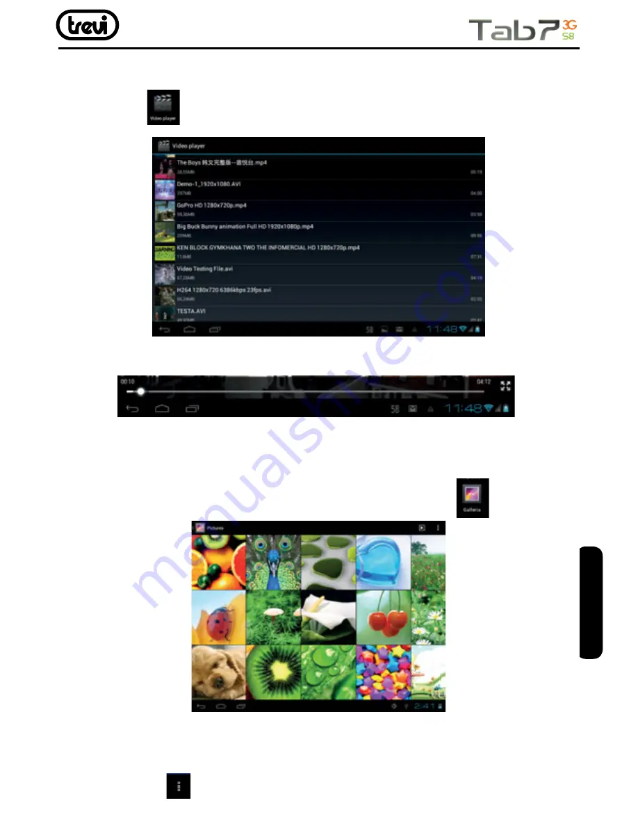 Trevi Tab 7 3G S8 User Manual Download Page 23