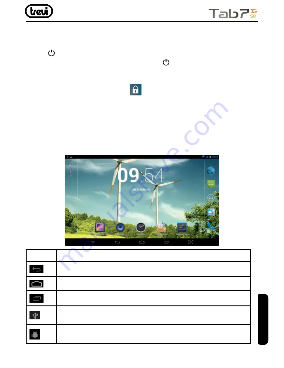 Trevi Tab 7 3G S8 User Manual Download Page 63