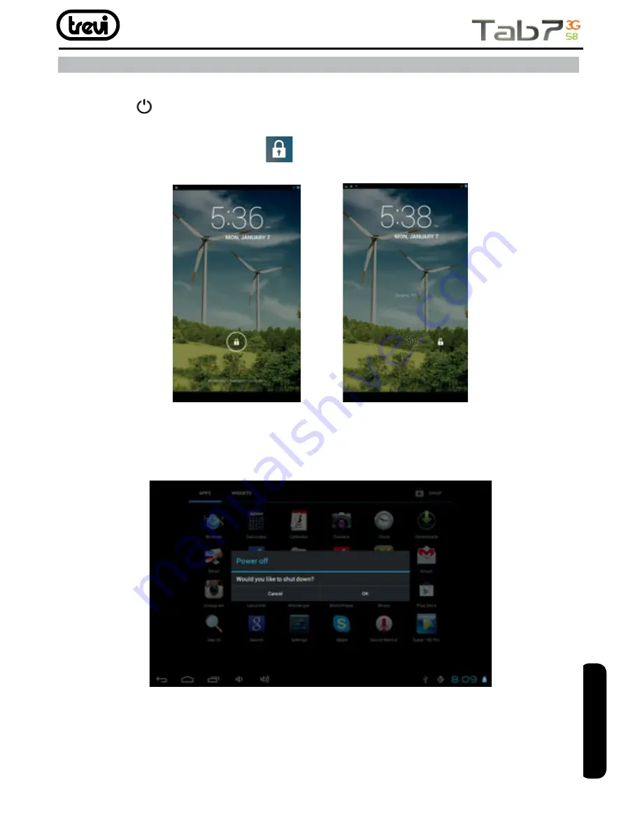 Trevi Tab 7 3G S8 User Manual Download Page 77