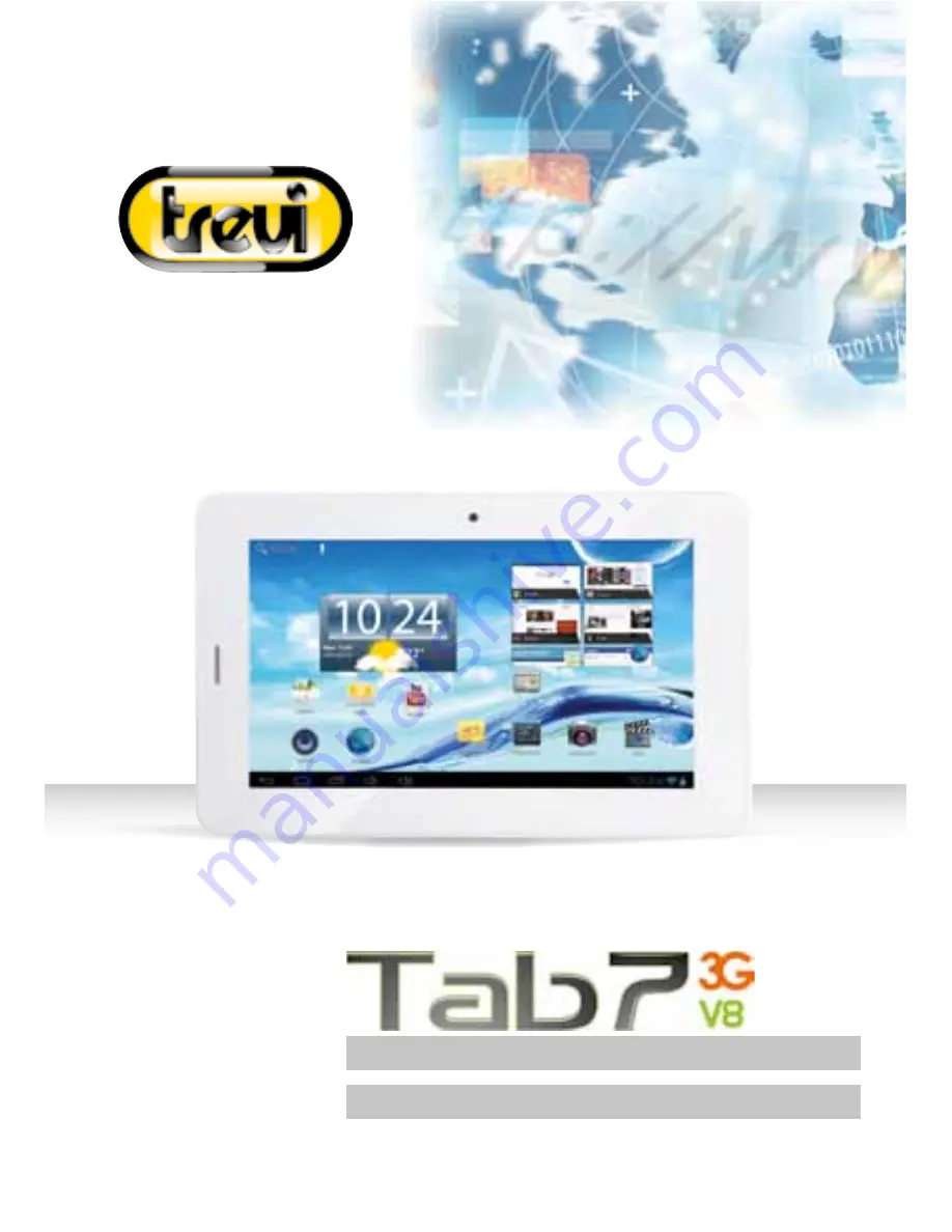 Trevi TAB 7 3G V8 Скачать руководство пользователя страница 1