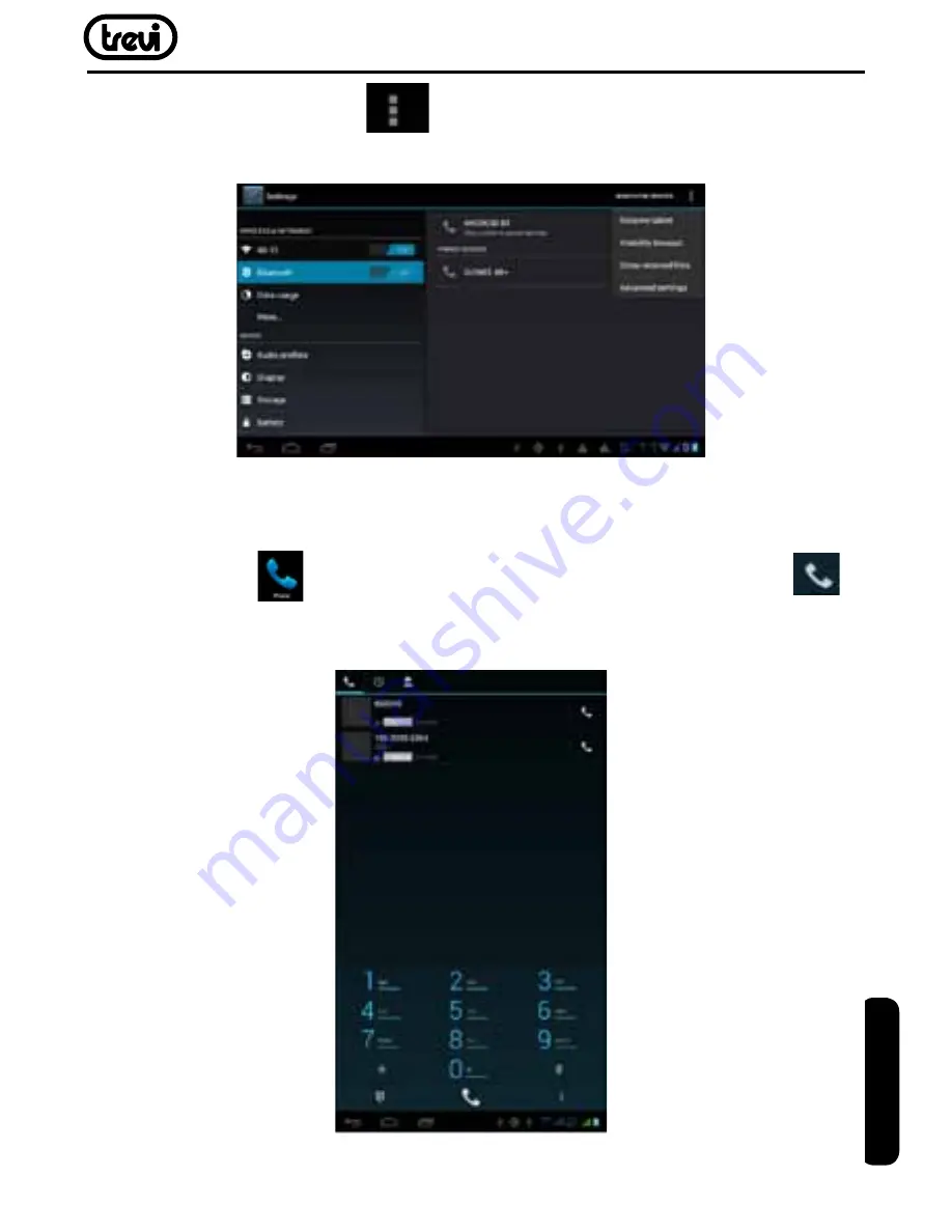 Trevi TAB 7 3G V8 Скачать руководство пользователя страница 37