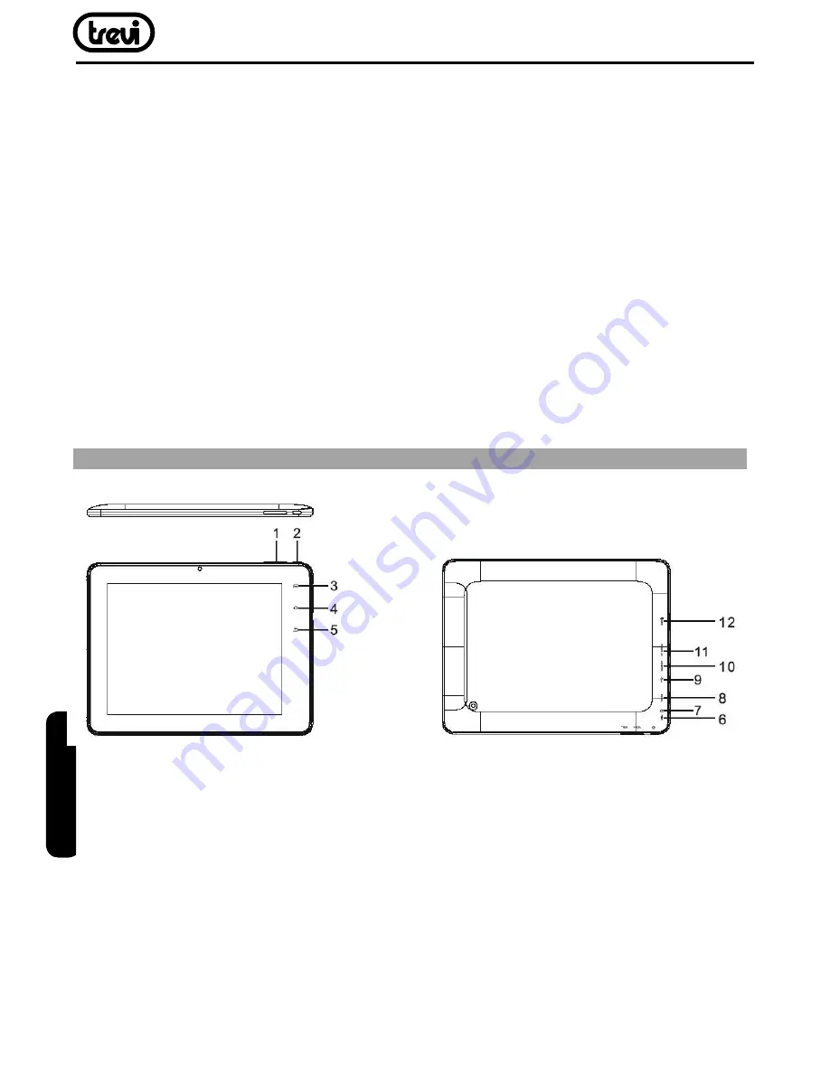 Trevi Tab 8 3G V4 Скачать руководство пользователя страница 4