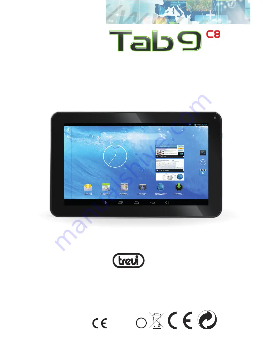 Trevi TAB 9 C8 Скачать руководство пользователя страница 62