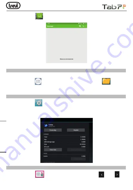 Trevi Tab7 3G S User Manual Download Page 62