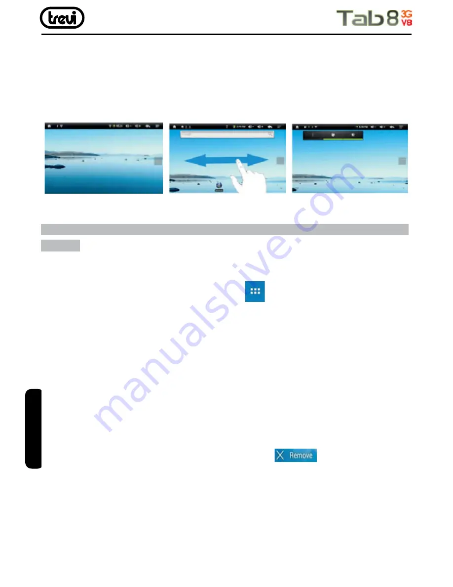 Trevi Tab8 3G V8 User Manual Download Page 14