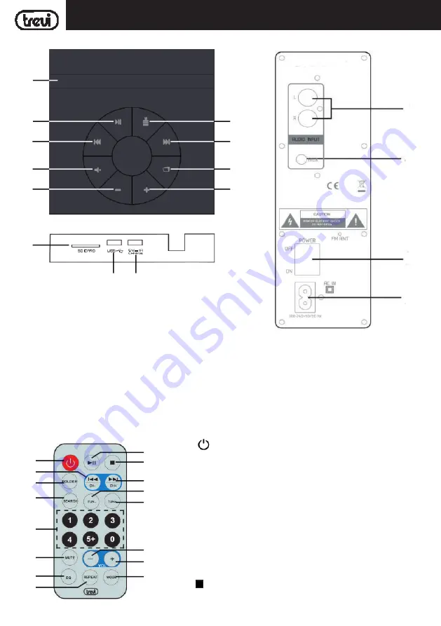 Trevi XT 104 BT User Manual Download Page 20