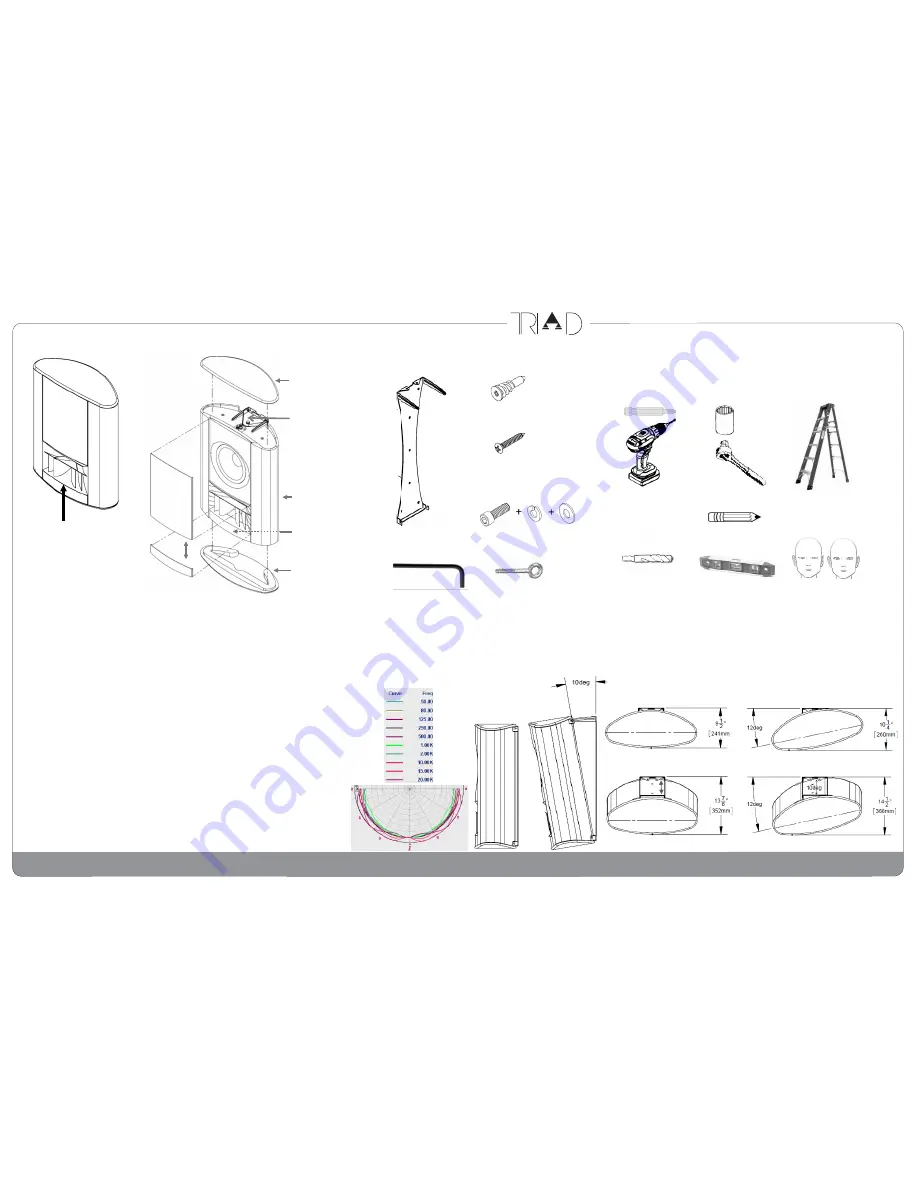 Triad CR Surround 2 Скачать руководство пользователя страница 1