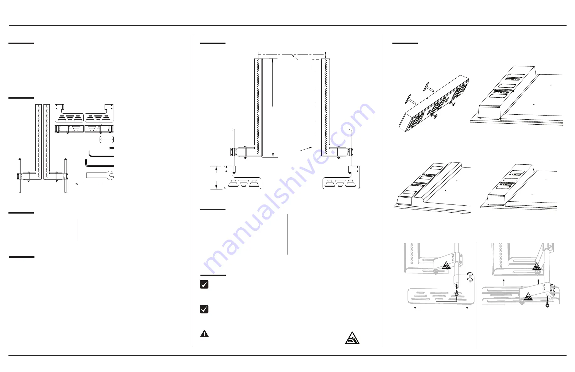 Triad TS-BKT-SBTV Installation Manual Download Page 1