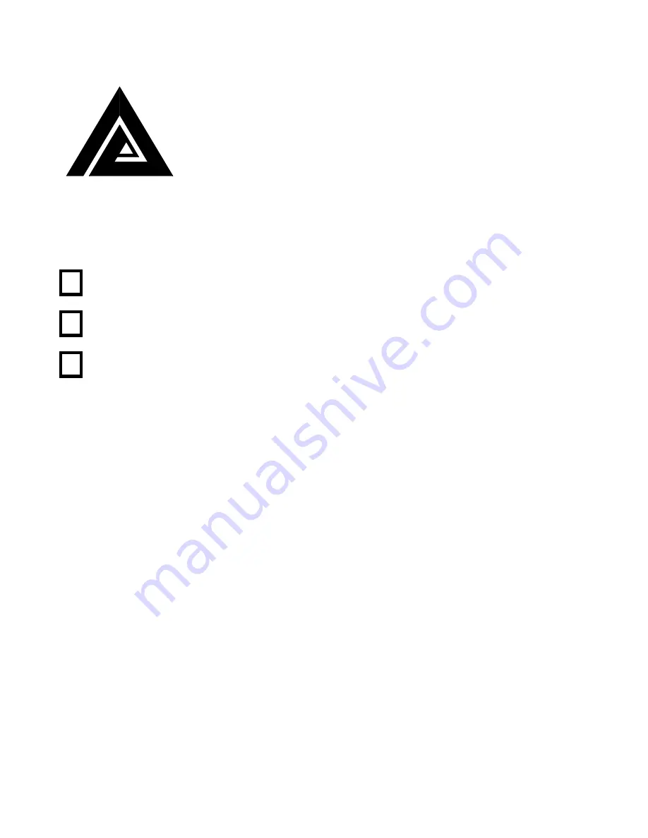 Triangle Engineering of Arkansas MISTER KIT MK36 Quick Start Manual Download Page 1