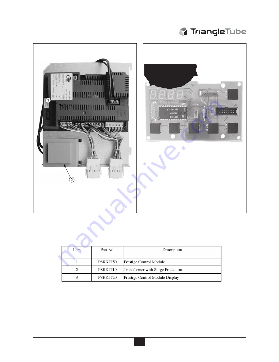 TriangleTube Prestige Slol 250 Installation And Maintenance Manual Download Page 78