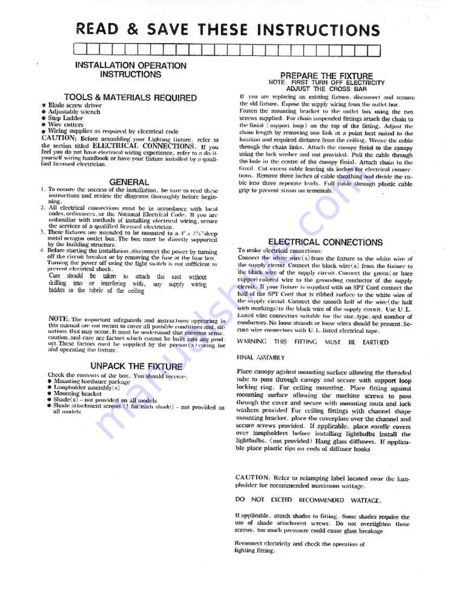 Triarch 29326-16 Assembly Instruction Download Page 3