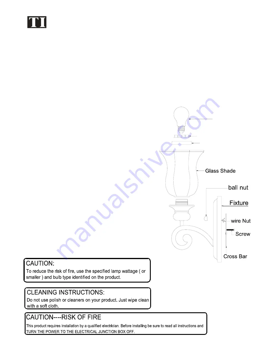 Triarch 31900/1 Assembly And Mounting Instructions Download Page 1