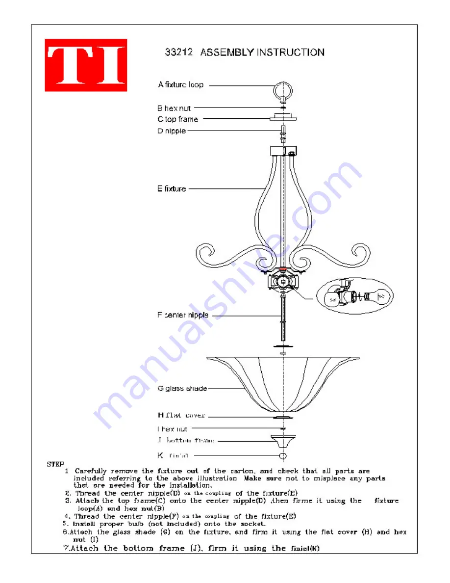 Triarch 33212 Скачать руководство пользователя страница 1