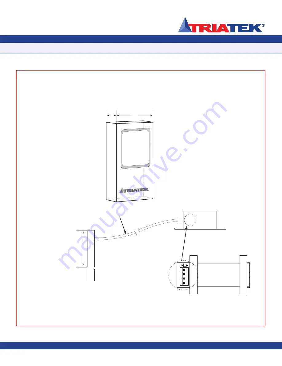 TRIATEK FMS-1650L Installation Manual Download Page 9