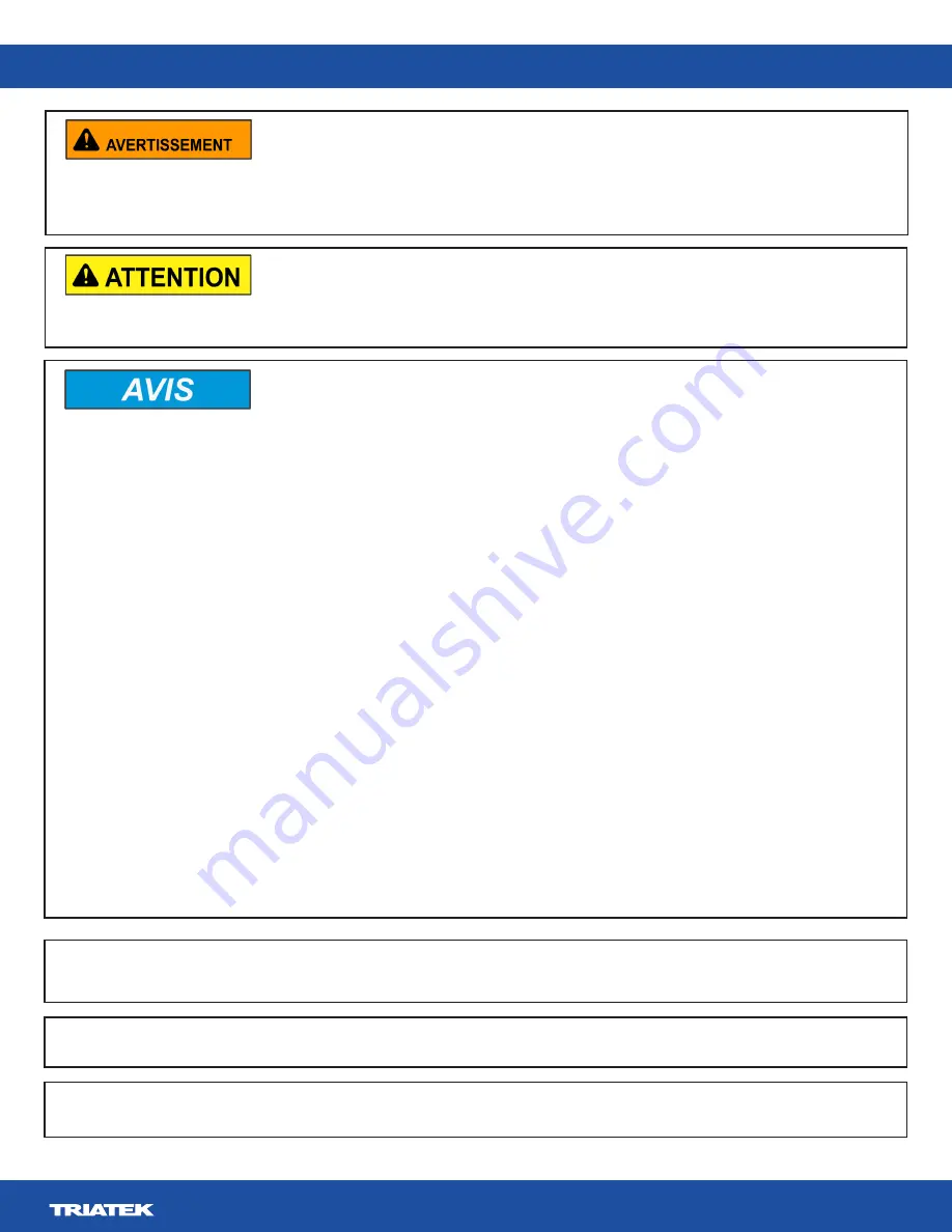 TRIATEK FMS-2000M Installation Manual Download Page 4