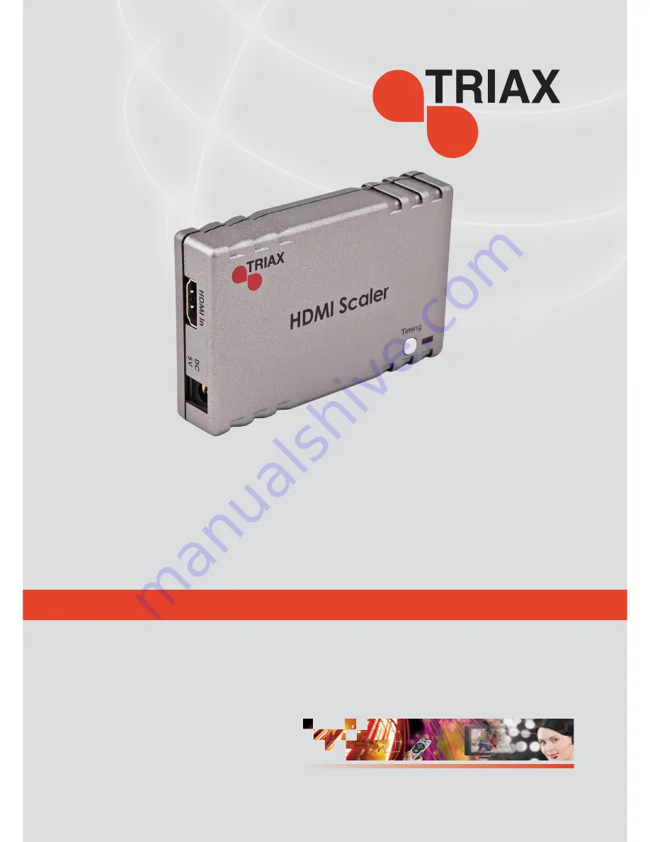 Triax 310010 Operating Manual Download Page 1