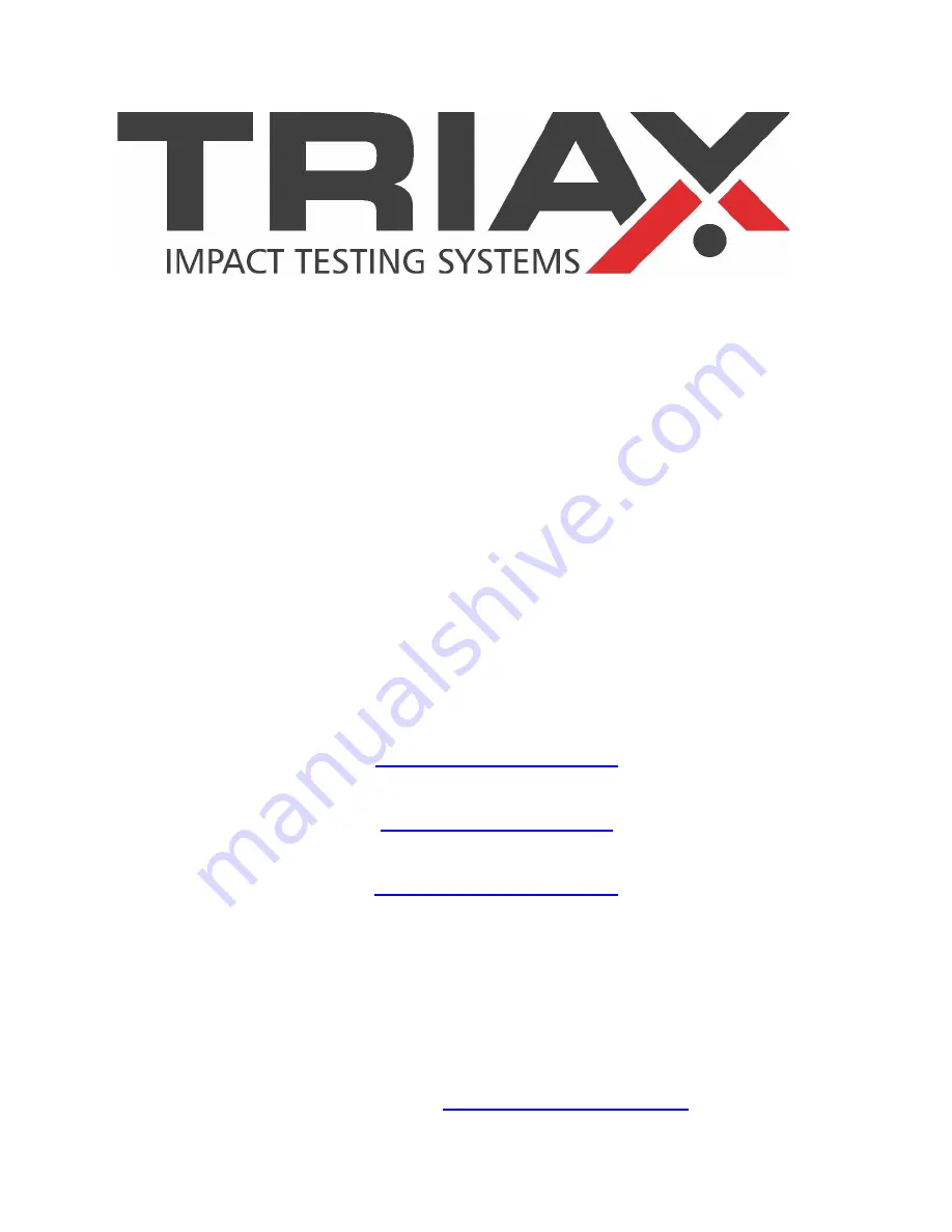 Triax AS/NZS4422 User Manual Download Page 1