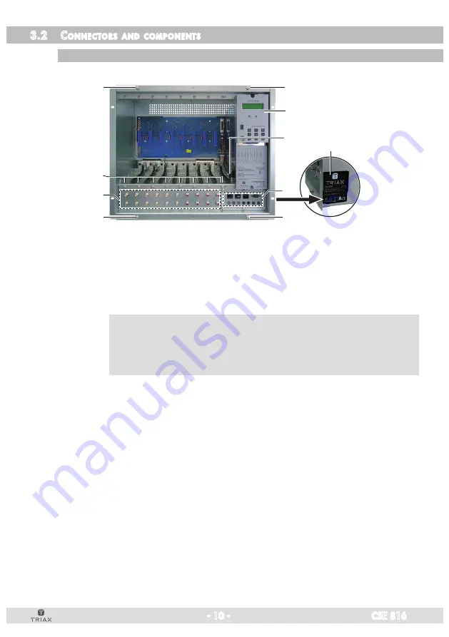 Triax CSE 816 Assembly Instruction Manual Download Page 10