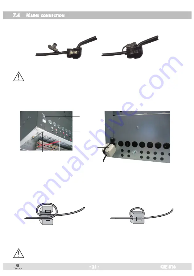 Triax CSE 816 Assembly Instruction Manual Download Page 21