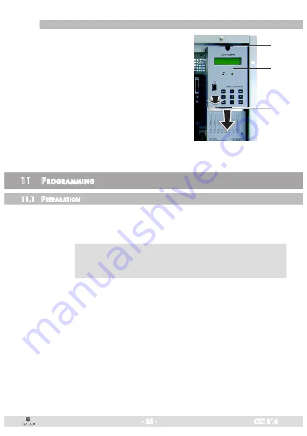 Triax CSE 816 Assembly Instruction Manual Download Page 25