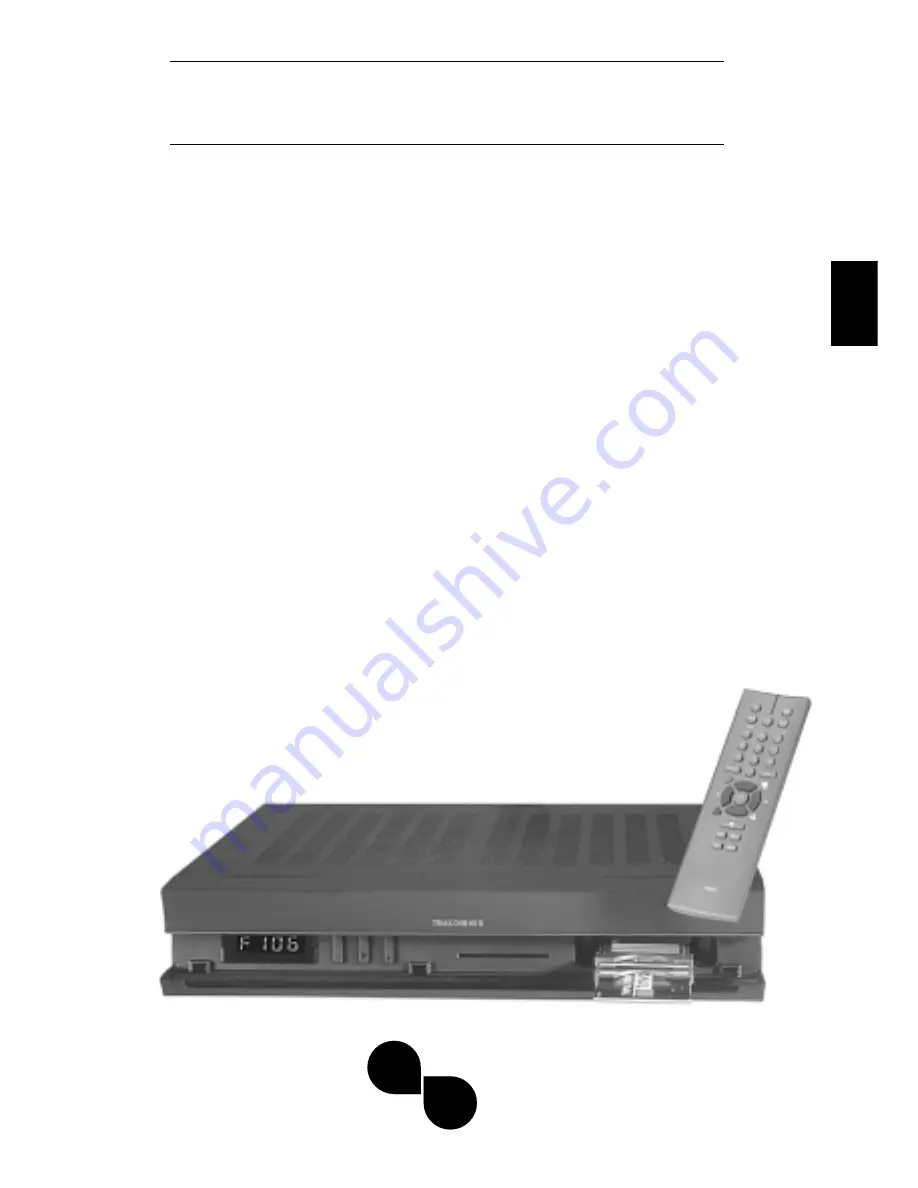 Triax DVB 63S User Manual Download Page 1